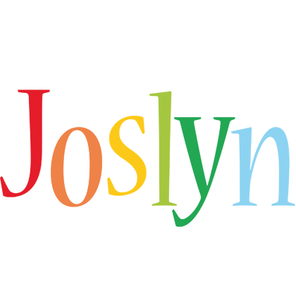 Joslyn birthday logo