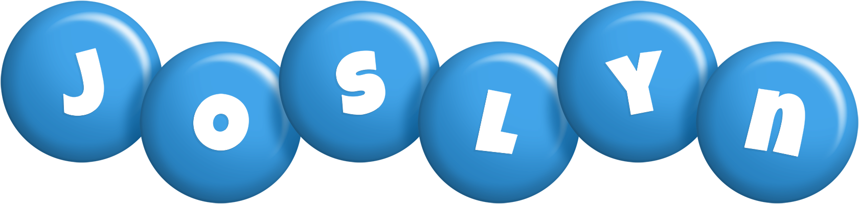 Joslyn candy-blue logo
