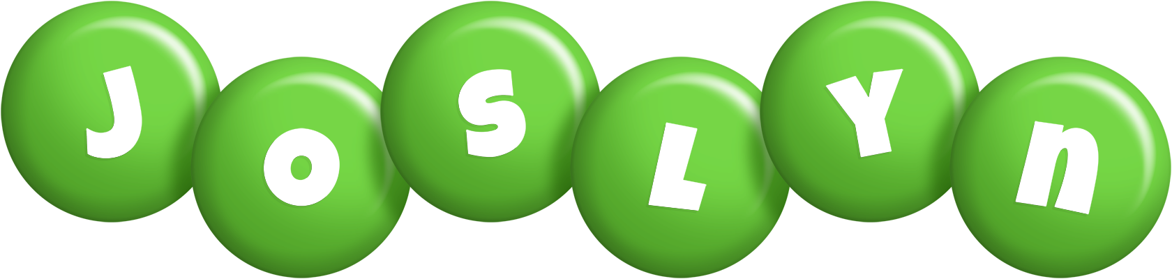 Joslyn candy-green logo