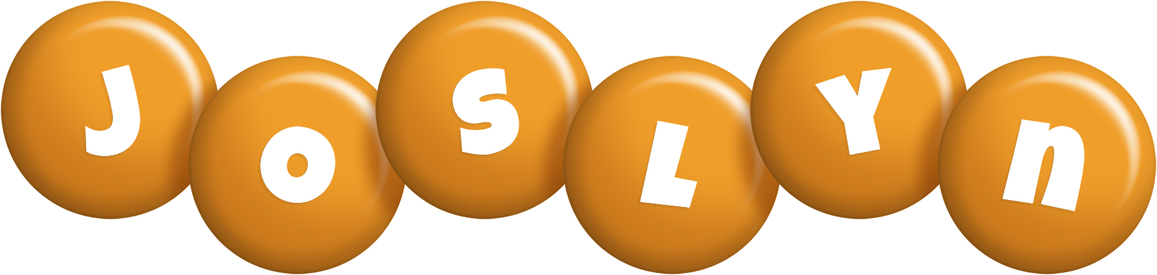 Joslyn candy-orange logo
