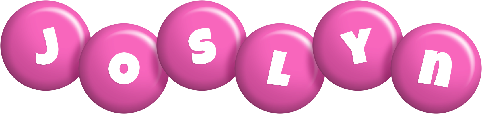 Joslyn candy-pink logo