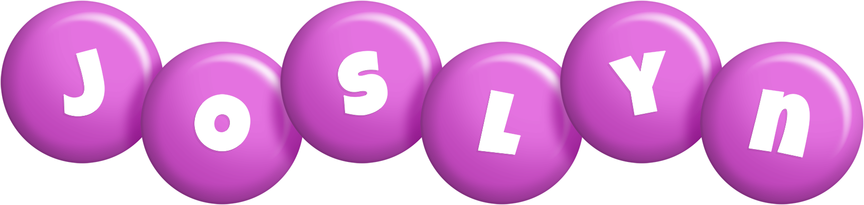 Joslyn candy-purple logo