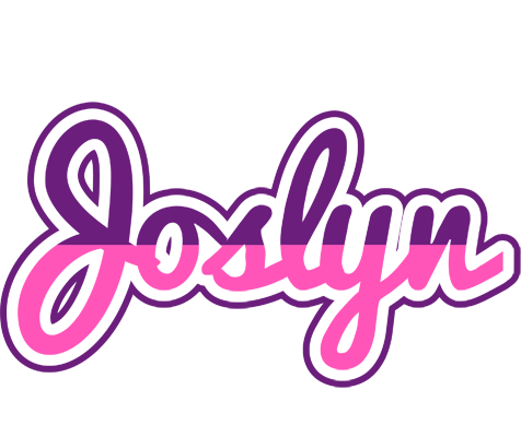 Joslyn cheerful logo