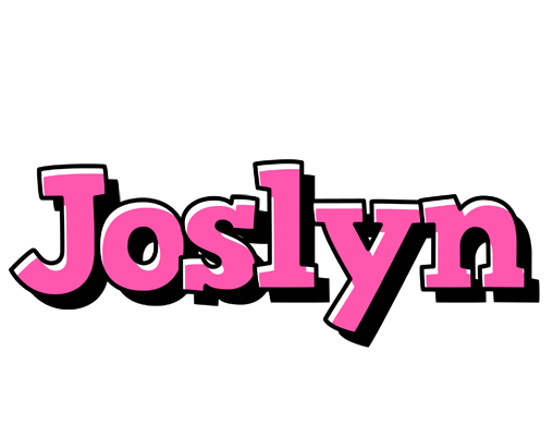 Joslyn girlish logo