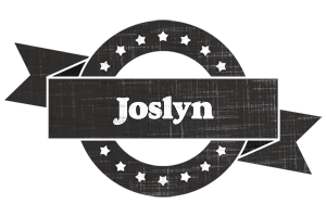 Joslyn grunge logo