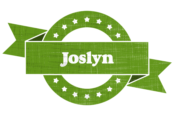 Joslyn natural logo