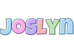 Joslyn pastel logo