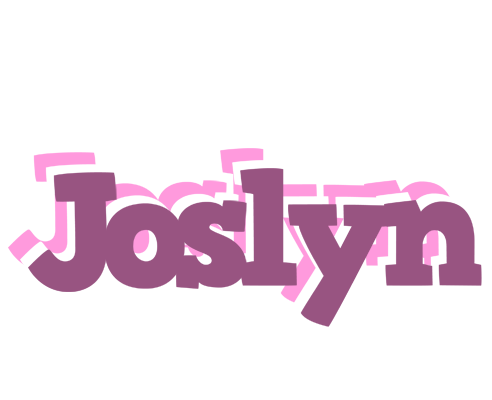 Joslyn relaxing logo