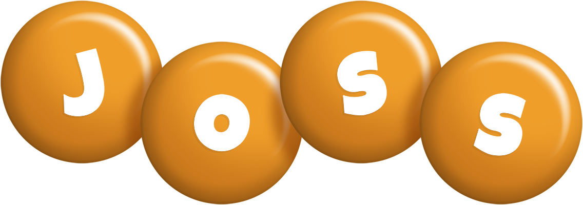 Joss candy-orange logo