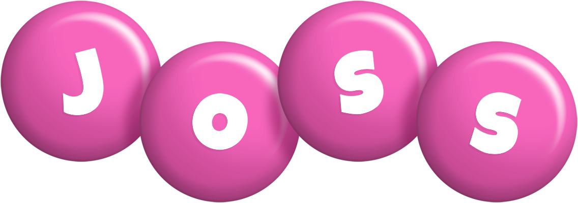 Joss candy-pink logo
