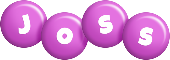 Joss candy-purple logo