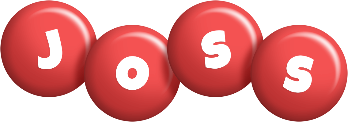 Joss candy-red logo