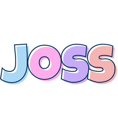 Joss pastel logo