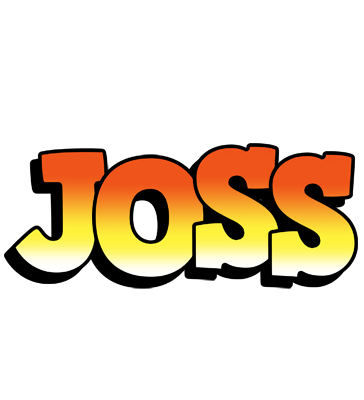 Joss sunset logo