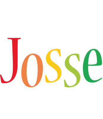 Josse birthday logo