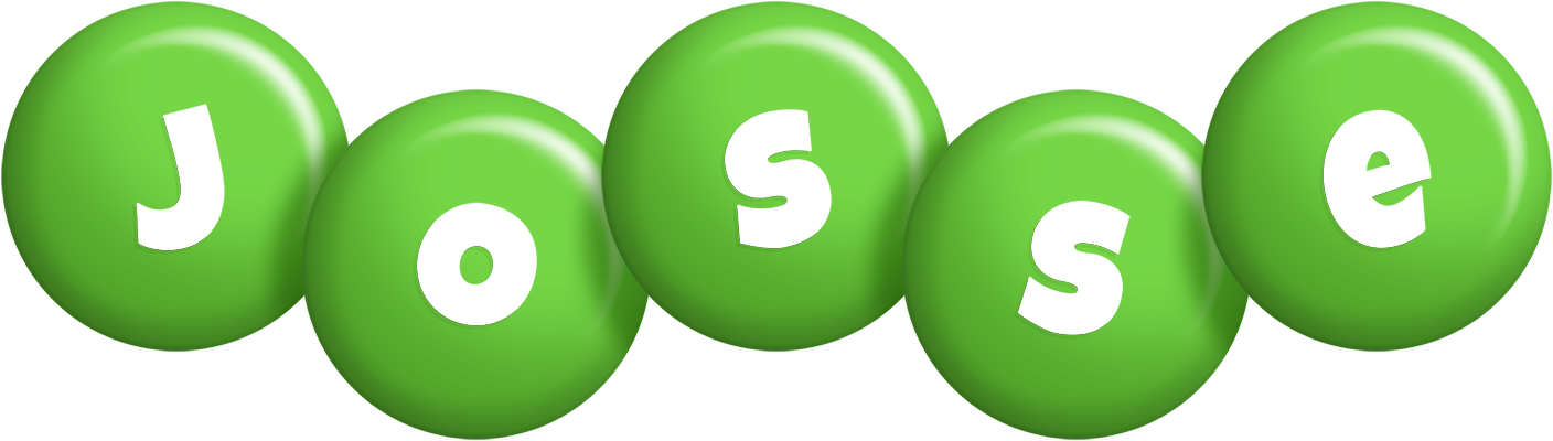 Josse candy-green logo
