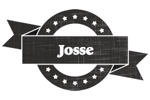 Josse grunge logo