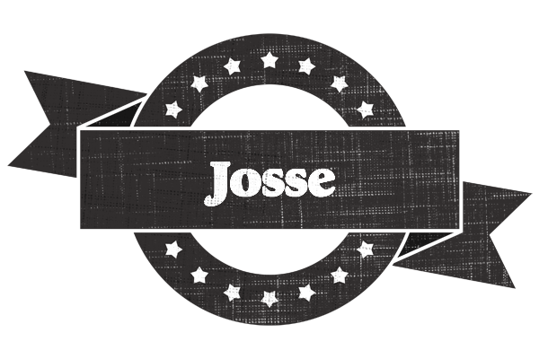 Josse grunge logo