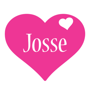 Josse love-heart logo