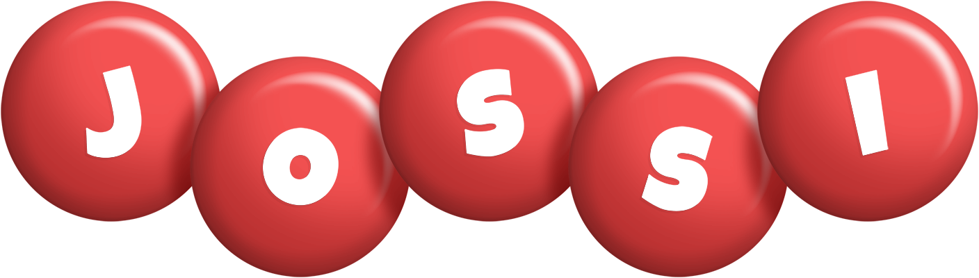 Jossi candy-red logo
