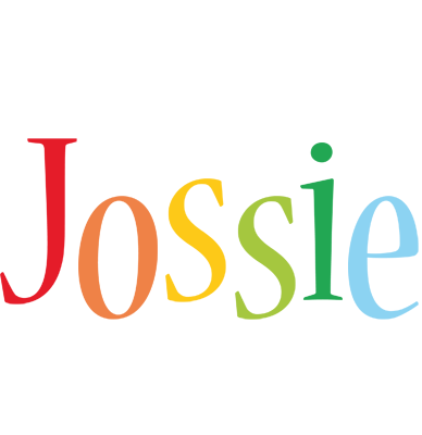 Jossie birthday logo