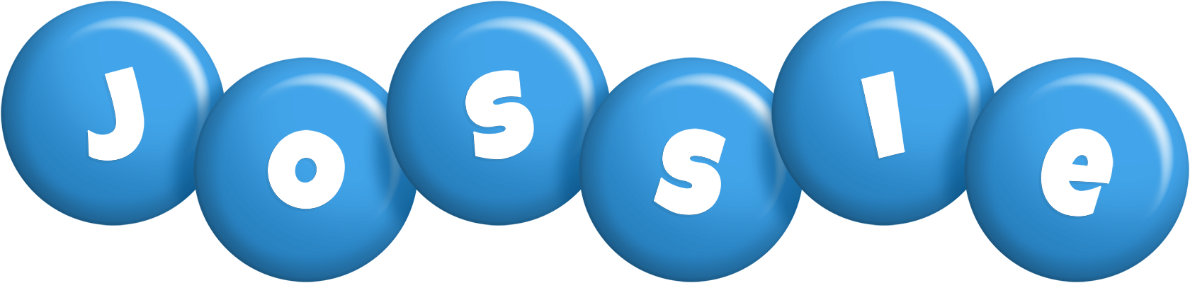 Jossie candy-blue logo