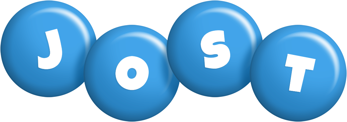 Jost candy-blue logo
