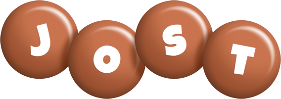 Jost candy-brown logo