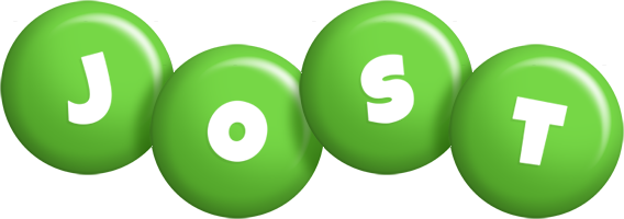 Jost candy-green logo