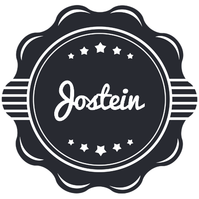 Jostein badge logo