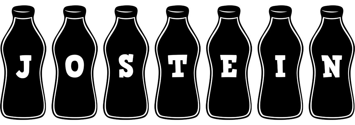 Jostein bottle logo