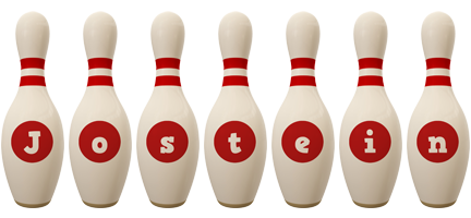 Jostein bowling-pin logo
