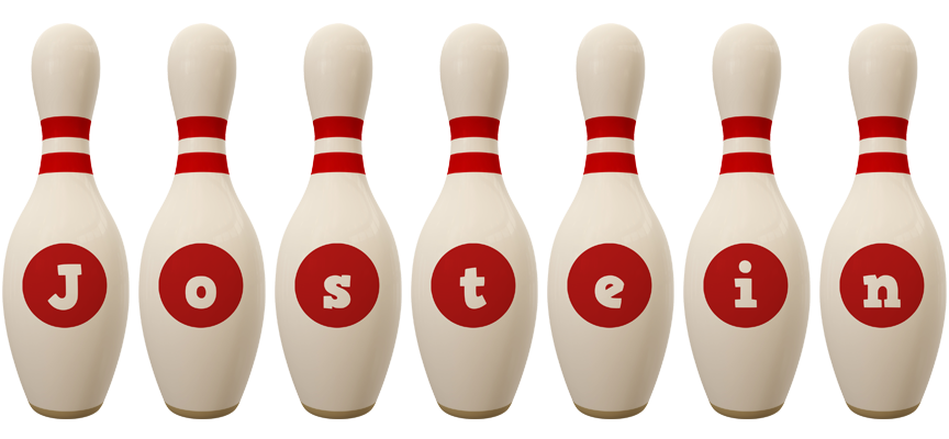 Jostein bowling-pin logo
