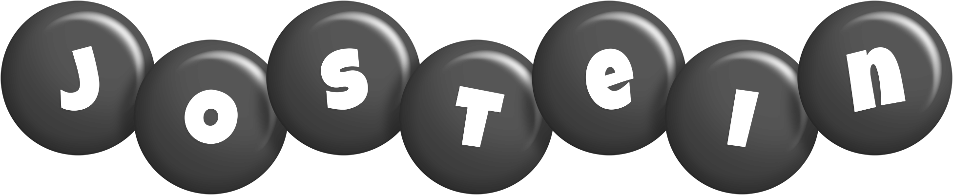 Jostein candy-black logo