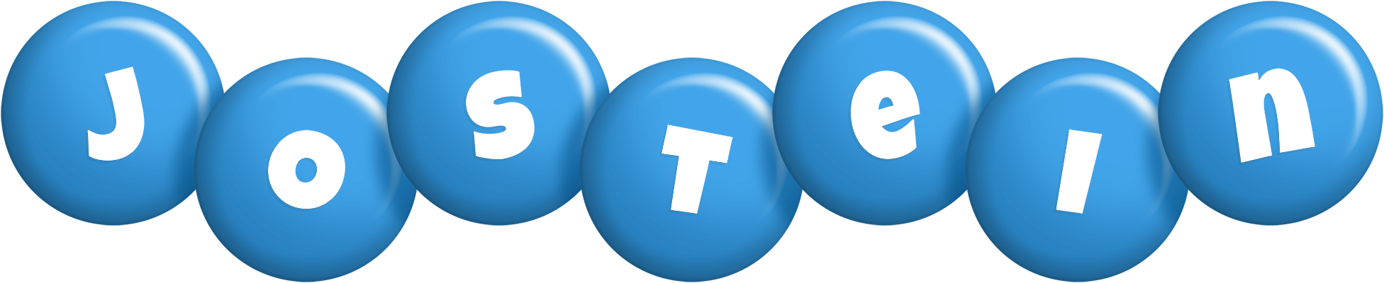 Jostein candy-blue logo