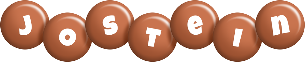 Jostein candy-brown logo