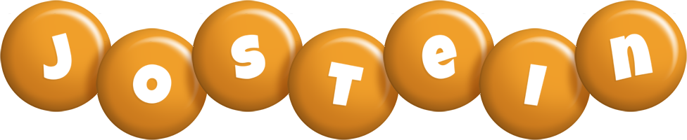 Jostein candy-orange logo