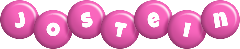 Jostein candy-pink logo