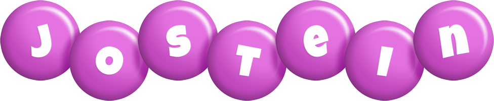 Jostein candy-purple logo