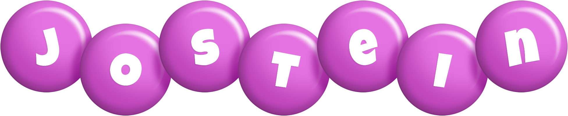 Jostein candy-purple logo