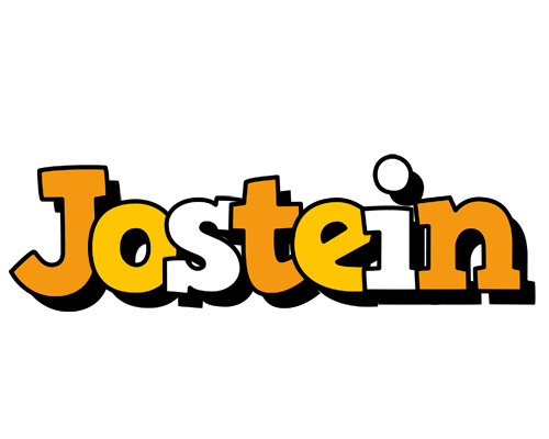 Jostein cartoon logo
