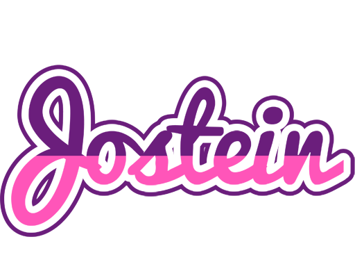 Jostein cheerful logo