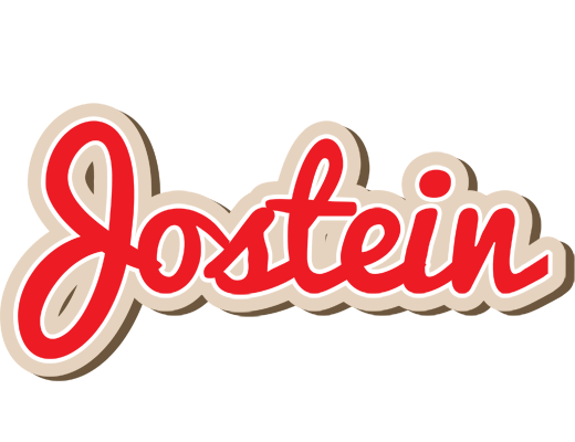 Jostein chocolate logo