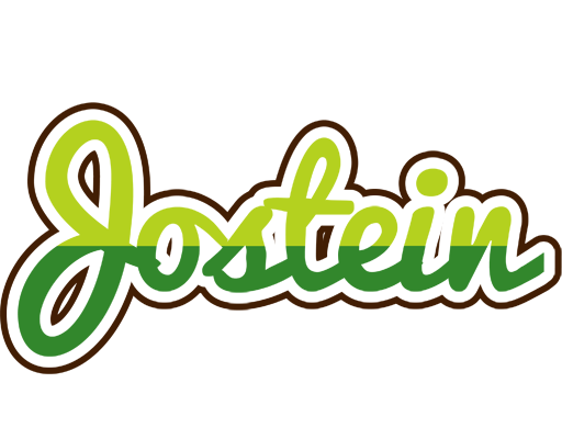 Jostein golfing logo