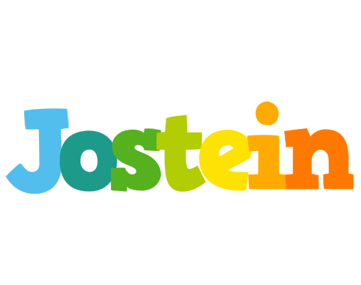 Jostein rainbows logo