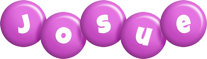 Josue candy-purple logo
