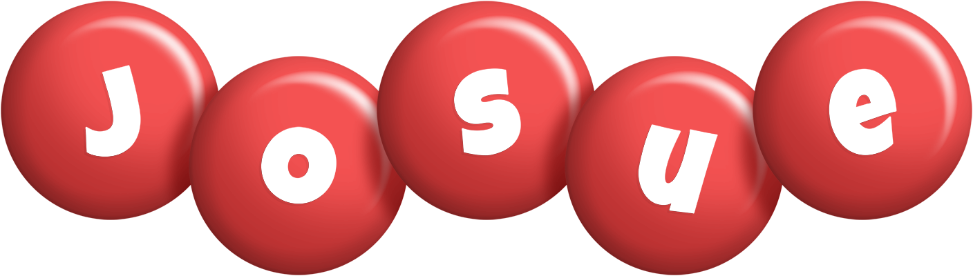 Josue candy-red logo