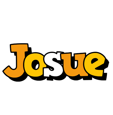 Josue cartoon logo