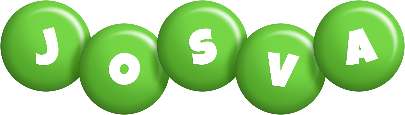 Josva candy-green logo