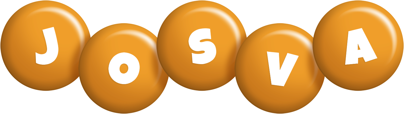 Josva candy-orange logo